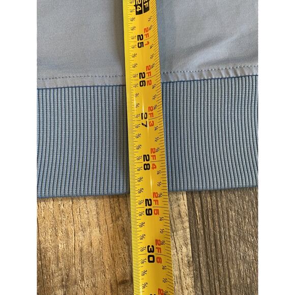 FootJoy FJ Mens Sz Large* Pullover Blue Golf Athletic Performance Stretch Shirt - Picture 10 of 12